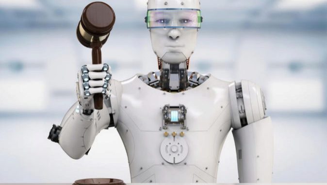 Jueces Robots . Credito foto publicada en Juristaenloquecido